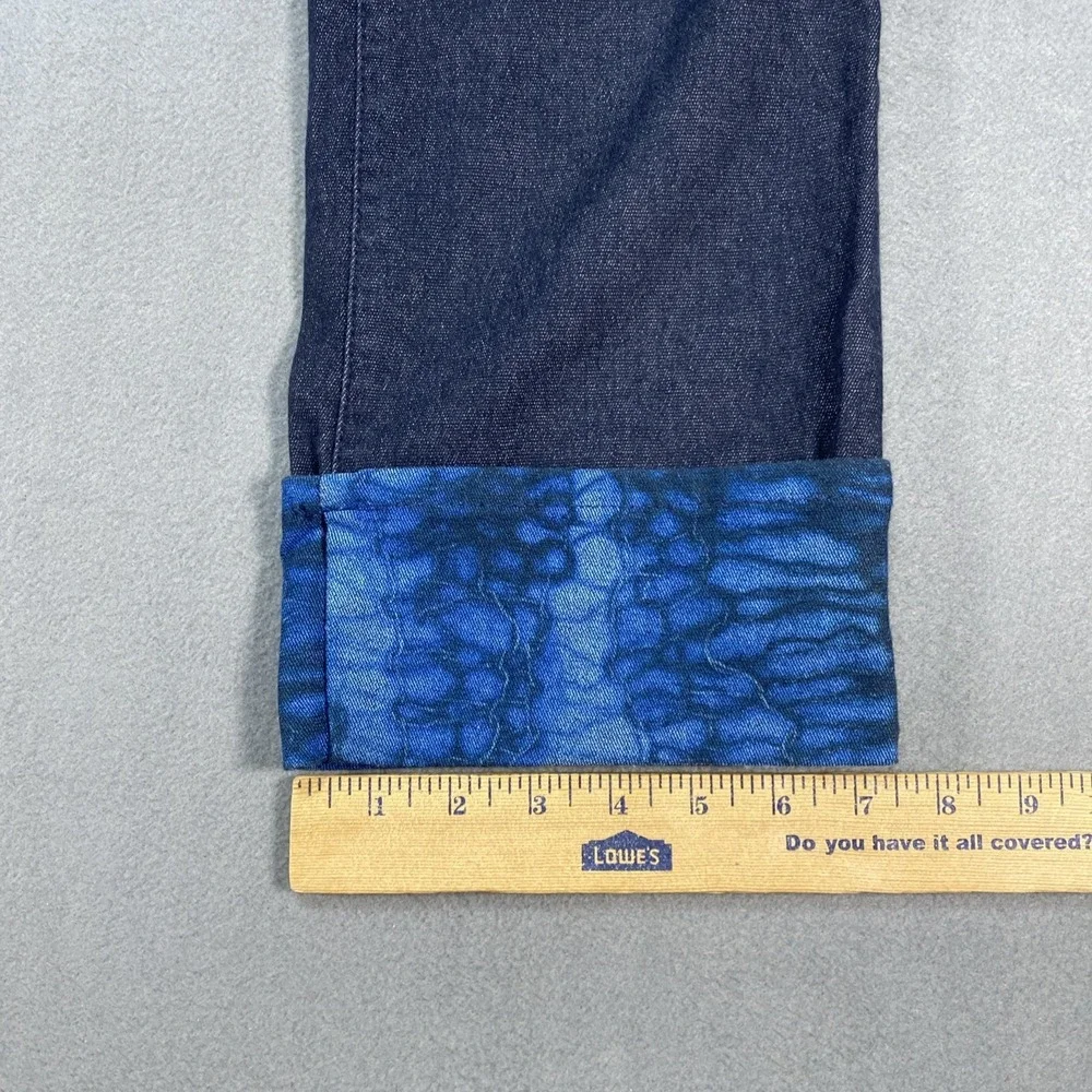 Versace Jeans Couture Women's 30 (Size 10) Cropped Cuffed Snakeskin Italy Made